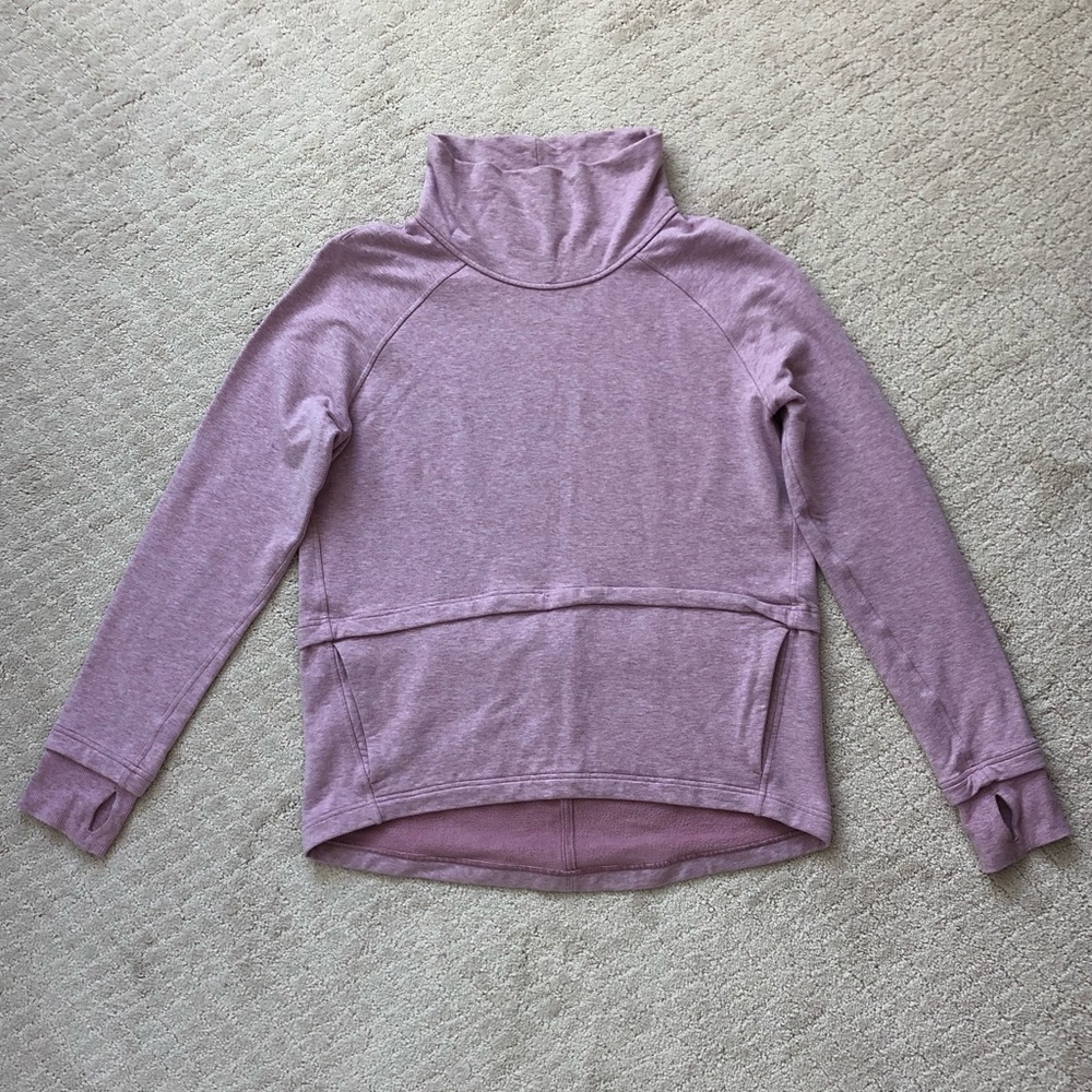 Lululemon Pullover Sweater, Purple, Size 6. Discontinued style!